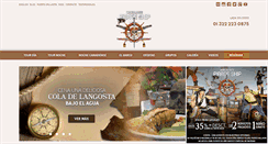 Desktop Screenshot of barcopiratavallarta.com